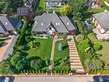 Do sprzedania luksusowy dom 214 m² z ogrodem i garażem dom Piaseczno, Kąty, Spacerowa