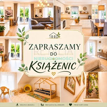 Książenice: Komfortowy dom 156 m² z garażem i balkonami dom Książenice