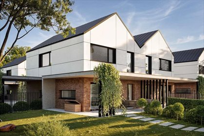 Nowoczesny dom z prywatnym ogrodem, 111 m², bez PCC dom Rząska, Cicha