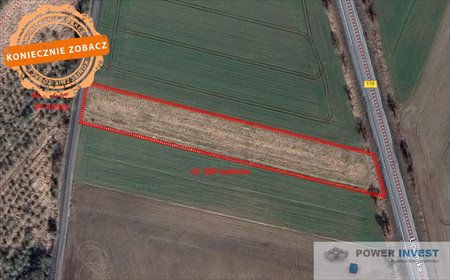 działka na sprzedaż 4899m2 działka Pyrzyce