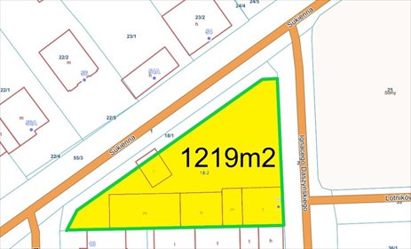 działka na sprzedaż 1219m2 działka Nowy Dwór Mazowiecki