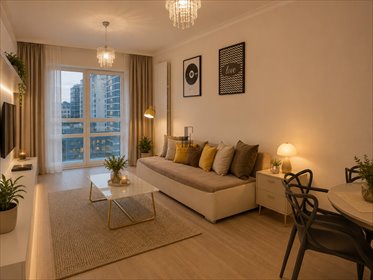 Dwupokojowe mieszkanie 44 m² w Platinum Towers (Wola) mieszkanie Warszawa, Wola, Grzybowska