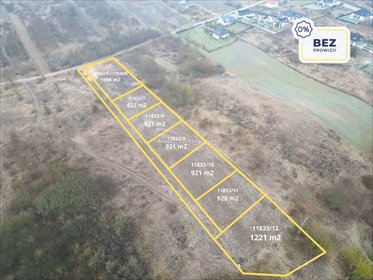 działka na sprzedaż 921m2 działka Łomża, Wąska