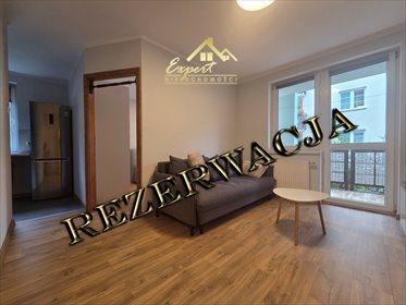 Mieszkanie 34 m² z balkonem w Ostródzie - parter, funkcjonalny układ mieszkanie Ostróda, Piastowska