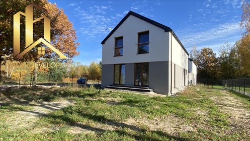 Bliźniak 155 m2 z ogrodem, 5 pokoi, cicha okolica dom Baszkówka