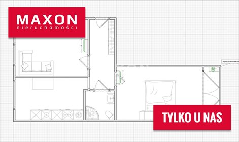 mieszkanie na sprzedaż 53m2 mieszkanie Warszawa, Mokotów, ul. Różana