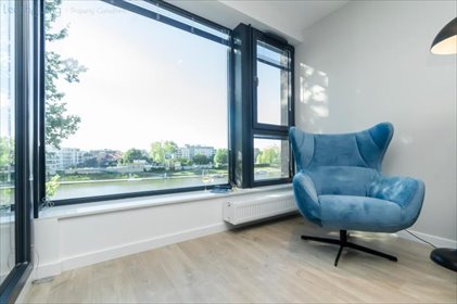 Loft z widokiem na Wisłę, miejsce w garażu, Kraków mieszkanie Kraków, Dębniki, Madalińskiego, gen. Antoniego Józefa