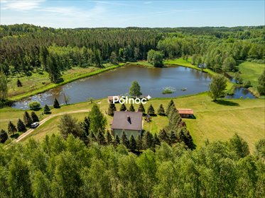 Unikatowa agroturystyka z prywatnym jeziorkiem i biznesem dom Warkałki