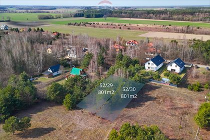 działka na sprzedaż 1602m2 działka Błędowo, Brzozowa