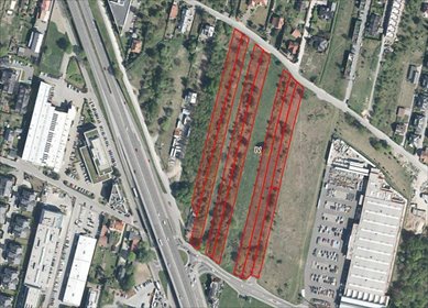 Działka inwestycyjna 21 379 m2 przy ul. Chełmońskiego działka Kraków, Józefa Chełmońskiego
