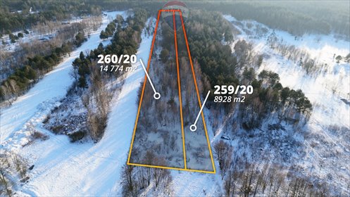 działka na sprzedaż 23766m2 działka Mariew, Kwiatowa
