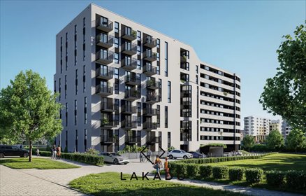 Polecam 3-pokojowe mieszkanie 51,25 m² z loggią w Krakowie mieszkanie Kraków, Mistrzejowice, Piasta Kołodzieja
