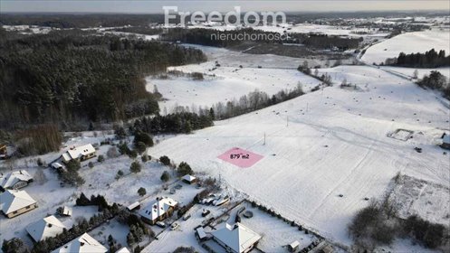 działka na sprzedaż 879m2 działka Różnowo