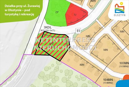 działka na sprzedaż 2056m2 działka Olsztyn