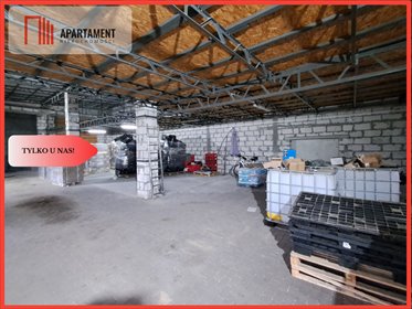 Magazyn i warsztat 600 m² z bramami, ogrzewaniem zapraszam lokal użytkowy Barcin-Wieś