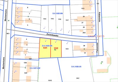 Sprzedam działkę 614 m² pod zabudowę mieszkaniową w Szczecinie działka Szczecin, Żyrardowska