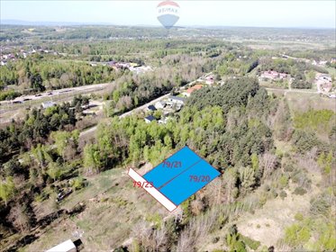 działka na sprzedaż 1008m2 działka Kunów, Ostrowiecka