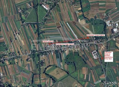 Działka usługowa 1 ha - dostęp do A4 i S7 w Krakowie działka Kraków, Nowa Huta