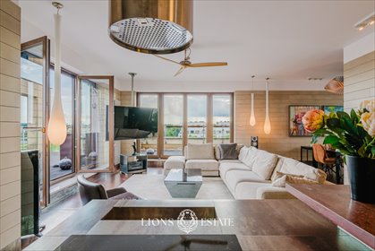 Luksusowy penthouse 170 m² z jacuzzi i tarasem w Wilanowie mieszkanie Warszawa, Wilanów Wysoki