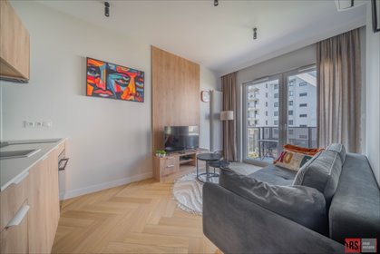 Nowoczesne 37m² z balkonem, gotowe do wprowadzenia mieszkanie Warszawa, Mokotów Sielce, Stanisława Kierbedzia