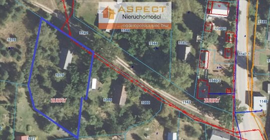 działka na sprzedaż 1965m2 działka Gródek, Zubry