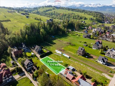 działka na sprzedaż 771m2 działka Biały Dunajec, Tadeusza Kościuszki