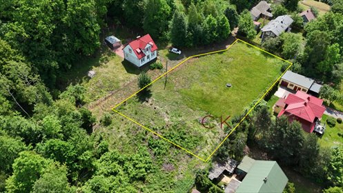 Działka 2383 m² z mediami, cicha okolica, blisko Kielc działka Suchedniów