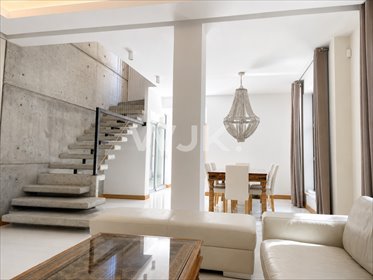 Na wynajem przestronny dom 173 m² w Wilanowie z tarasem dom Warszawa, Wilanów, Obornicka
