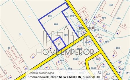 działka na sprzedaż 10718m2 działka Nowy Modlin