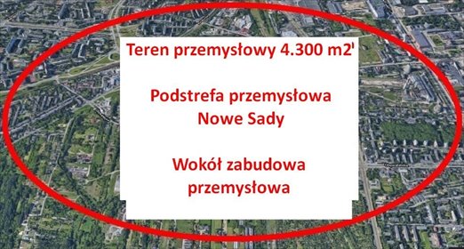 Zapraszam do zakupu działki przemysłowej 4300 m² z dwoma wjazdami działka Łódź, Polesie, Nowe Sady