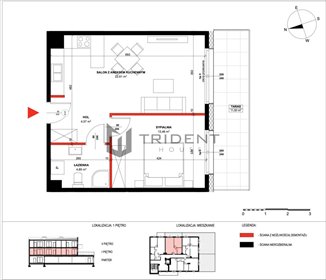 mieszkanie na sprzedaż 45m2 mieszkanie Pruszków, Miernicza