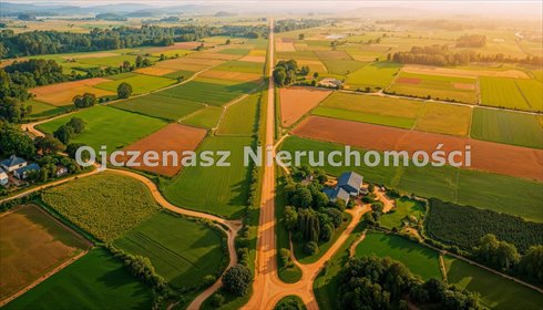 Działka inwestycyjna 8586 m² z planem pod osiedle działka Dobrcz