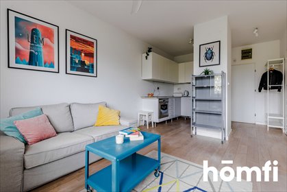 Studio 30 m² z balkonem na Ursynowie - polecam mieszkanie Warszawa, Ursynów, rtm. Witolda Pileckiego