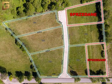 działka na sprzedaż 1073m2 działka Franciszków