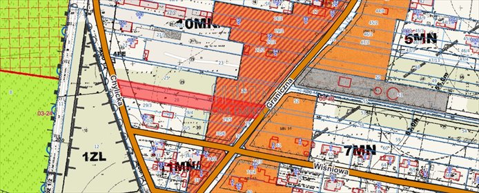 Działka 2393 m² pod zabudowę mieszk.-usługową - Konstancin-Jeziorna działka Konstancin-Jeziorna, Nowe Wierzbno, Graniczna