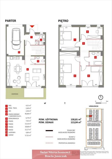 dom na sprzedaż 131m2 dom Kąty Wrocławskie