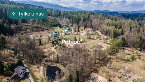 działka na sprzedaż 1222m2 działka Sosnówka, Czerwona Dolina