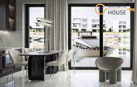 Luksusowy apartament nad wodą z tarasem i widokiem. mieszkanie Wiślinka, Łąkowa