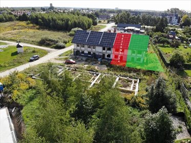 ul. Kręta - zabudowa szeregowa, stan deweloperski dom Starogard Gdański, Kręta