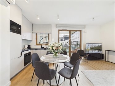Nowoczesne 58 m² w apartamentowcu Ludwiki - garaż i klimatyzacja mieszkanie Warszawa, Wola, Ludwiki