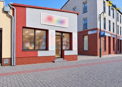 Lokal użytkowy 75 m2 z witrynami w centrum Lublinca. lokal użytkowy Lubliniec