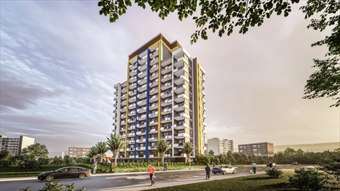 Widok na morze! 2-pokojowe apartamenty inwestycyjne mieszkanie Mersin, Akdeniz, Mezitli, Mersin
