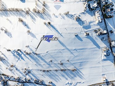 działka na sprzedaż 847m2 działka Sierockie