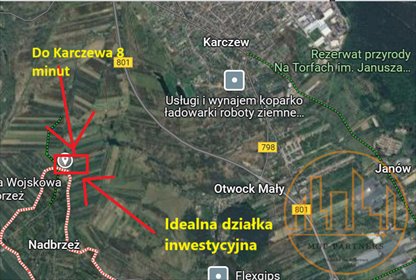 działka na sprzedaż 4886m2 działka Otwock