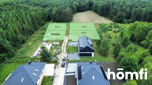 działka na sprzedaż 1123m2 działka Las Winiarski