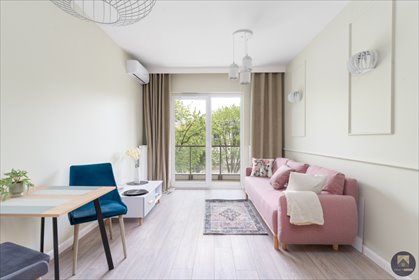Eleganckie 2-pokojowe mieszkanie z loggią na Mokotowie mieszkanie Warszawa, Mokotów, Wołoska