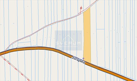 działka na sprzedaż 2090m2 działka Jaskrów, Jurajska