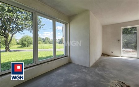 Nowoczesny dom bliźniak 150 m2 - energooszczędna pompa ciepła dom Strumień