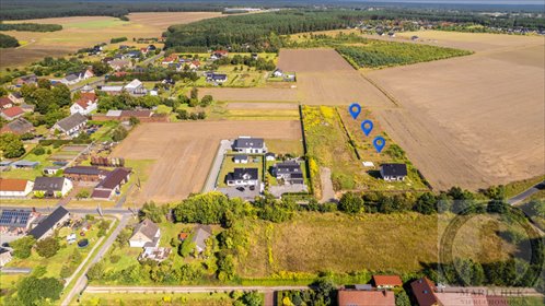 Na sprzedaż działka budowlana 3144 m² z mediami w Bielkowie działka Bielkowo