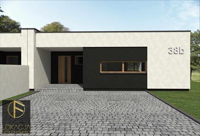 Nowoczesny dom 90,96 m2 z garażem, tarasem i ogrodem dom Chełmce